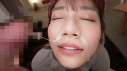 [河北彩伽]うさぎニットでのコスプレで顔射を受ける顔だけで抜ける圧倒的美人の舌さばきを堪能する動画の画像