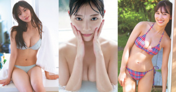 河田陽菜の弾力ある巨乳おっぱいヌード!写真集シコ画像249枚の画像