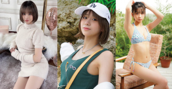 金子みゆの水着姿&フェラ顔!Bカップおっぱいエロ画像242枚の画像