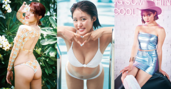 王林 エロ画像。巨乳おっぱい水着姿・パンチラ・フェラ顔380枚の画像