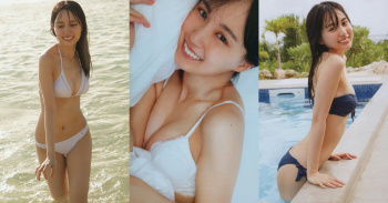 賀喜遥香の幼さが残る綿パンティ下着姿！写真集のエロ画像286枚の画像