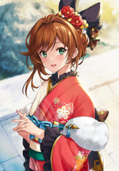【二次】和服・着物を着ている女の子の画像　その３の画像