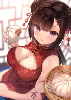 【二次】チャイナ服・チャイナドレスを着た女の子の画像　その１１の画像