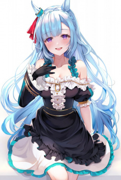 【二次】青髪女子画像　その２１の画像