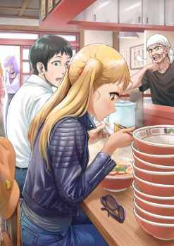 【二次】食事･飲食してる女の子の画像　その５の画像