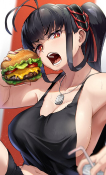 【二次】食事･飲食してる女の子の画像　その８の画像