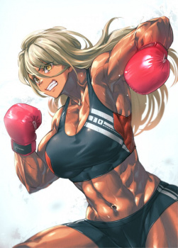 【二次】筋肉女子画像　その８の画像