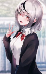 【二次】銀髪・白髪女子画像　その４４の画像