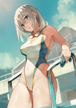 【二次】競泳水着を着た女の子の画像　その１８の画像