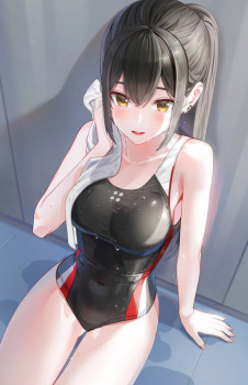 【二次】競泳水着を着た女の子の画像　その１９の画像