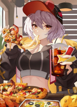 【二次】食事･飲食してる女の子の画像　その１５の画像