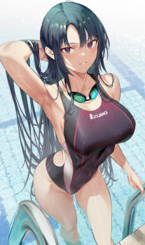 【二次】競泳水着を着た女の子の画像　その２２の画像
