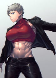 【二次】筋肉女子画像 その9の画像