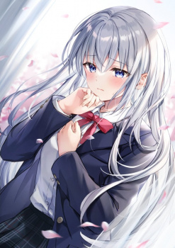 【二次】銀髪・白髪女子画像　その４８の画像