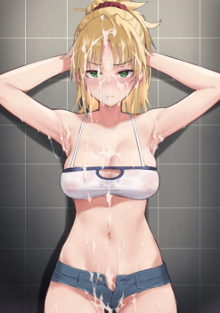 【二次】ザーメンをぶっかけられている女の子の画像【エロ】　その１６の画像