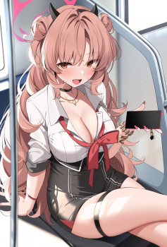 【二次】足組み・足を組んでる女の子の画像　その９の画像