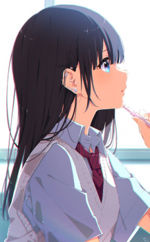 【二次】耳にピアスをしてる女の子の画像　その８の画像
