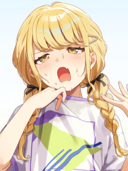 【二次】汗かいてる女の子の画像　その２の画像