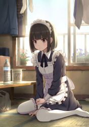 メイドが可愛すぎる二次元画像集めたったwwwの画像