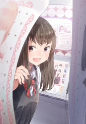 制服姿の二次元女子、可愛すぎて現実が辛い【画像まとめ】の画像