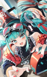 【二次】ゴーグル×美少女の中毒性ある画像を淡々と貼るの画像