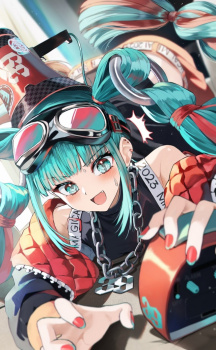 【二次】ゴーグル×美少女の中毒性ある画像を淡々と貼るの画像