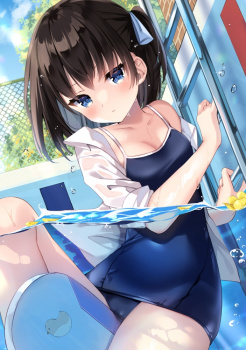 【二次】スクール水着きてる女の子が眩しすぎる画像まとめの画像