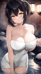 【二次】温泉ガール湯けむり補正が神すぎる女性たち、癒し度MAXまとめｗの画像