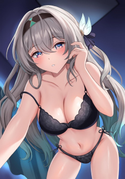 【二次】下着姿女子、ちょっと照れた仕草が尊すぎる画像まとめｗの画像