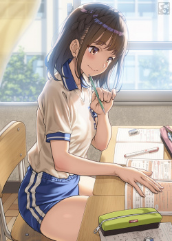 【二次】ブルマー体操服画像ｗ懐かしさと色気の融合の画像