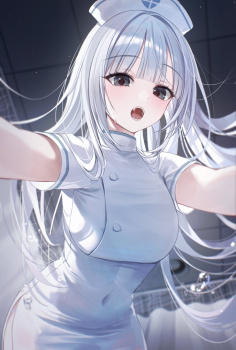 【二次】銀髪女子画像ｗ目の保養すぎるの画像