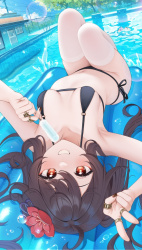 【二次】黒ビキニ女子のスタイル際立ちすぎる画像集ｗの画像