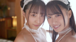 安達夕莉 ＆ 新木希空  ~ 「ご主人様、私にかけて」僕のチ●ポが好きすぎて生搾りザーメン奪い合う顔射おねだりWメイド ~ (画像50枚)の画像