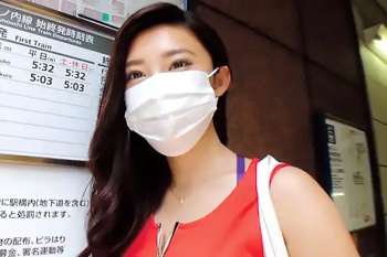 森川アンナ 巨乳おっぱいと美クビレをもつ地元で有名なヤリマン美女が自宅訪問して痴女テクを披露！の画像