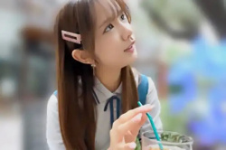 裏P活アイドル卵いおりちゃんが撮られ恥じらい爆発！ゴムなしが気持ちい…神ファンサ生ハメ→パパ専用マ●コに中出し＆即2回戦の画像