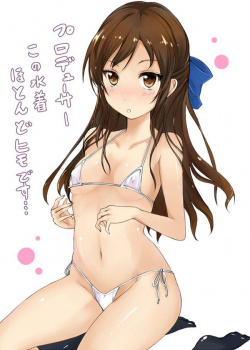 【二次】ワンピースタイプよりもむしろ貧乳がよく映える“マイクロビキニ”のエロ画像まとめの画像