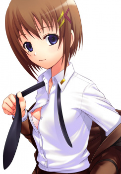 【二次】いくら見たくても凝視は厳禁、見られた女の子は確実に気づいてる“胸チラおっぱい”のエロ画像の画像