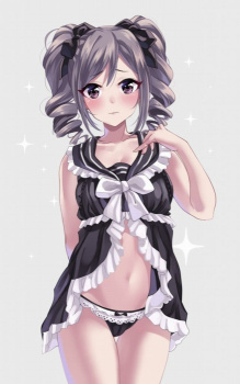 【二次】裸まであと一歩！だからこそエロい#8221;下着姿・肌着姿#8221;の女の子のエロ画像の画像