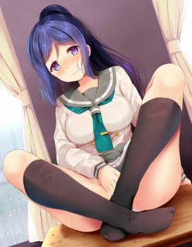 【二次】こっそり一人エッチしてる女の子こっそり見てみるエロ画像の画像