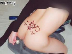 淫紋男の娘けつあなにアナルパール挿入アナニーで痙攣メスイキ！腰をガクガク震わせてしまうwwwの画像