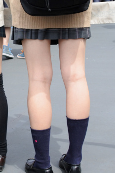 【画像】JKのきれいな膝裏が大好きなんですの画像