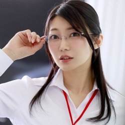 【守屋よしの】メガネが似合う巨乳美人秘書のオフィス内セックスの画像