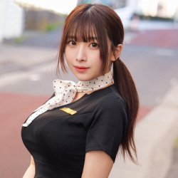 【市瀬あいり】上品な巨乳女子アナの豪快潮吹き中出しセックスの画像