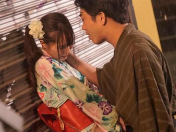 【松本いちか×夏祭りNTR】夏祭りの夜に浴衣着た彼女が元カレに連れ去られ…ラブホテルで寝取りオチンコを挿入されて喘いでしまうNTRドラマの画像