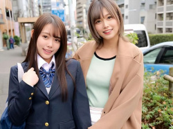 ＜素人ナンパ＞ヤリマン姉ちゃん妹ちゃんの敏感子宮に”4”連続なか出し！痴女ビッチなエロGAL＆ロリ女子高生の”処女男”童貞卒業企画＜手コキ＞の画像