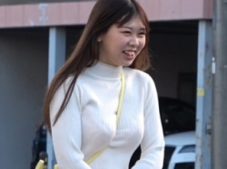 〖一般人ﾅﾝﾊﾟ〗パイスラの破壊力がハンパない女の子　女の友情検証企画に挑戦の画像