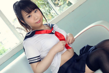 立花かおり　セーラーコスプレでご奉仕プレイの性感フルコース。の画像