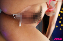 放心する女体から流れ出る精子…中出し画像100枚の画像