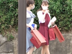 えっち...【シロウト】「えっ//このまま?//」声をかけられた結婚式がえりのお姉さん!ドレスを着たままパコられる携帯会社の受付嬢!の画像