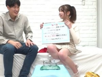 えっち...【モニタリング】「おっぱいで挟むの？//」賞金10万円の脱出ゲーム！おっぱいデカいポニテ娘がおっぱいで挟む！【一般人ナンパ】の画像